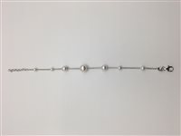 Bracciale Soma Gioielli Donna Bracciale argento e perle in Argento Perla SON BR AG/PERLE/ROLO' - SON BR AG/PERLE/ROLO'